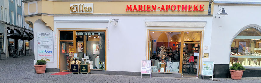 Eingang Marien-Apotheke Max-Josefs-Platz